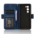 Pattintható tok a Oppo Reno 12, Card Slot, sötétkék