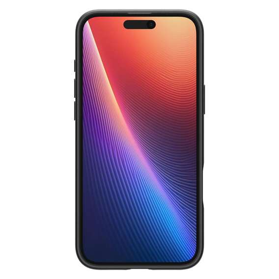 Spigen tok iPhone 16 Plus készülékhez, Thin Fit Mag, szürke + 9H edzett üveg