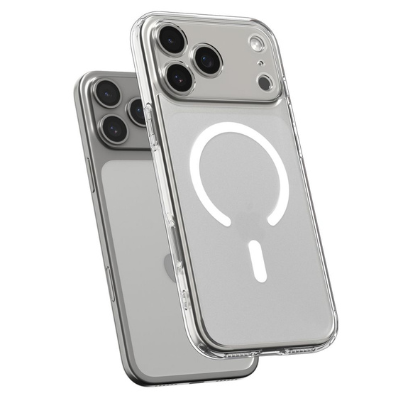 Spigen Ultra Hybrid MagSafe tok iPhone 17 Pro Max készülékhez, Frost White