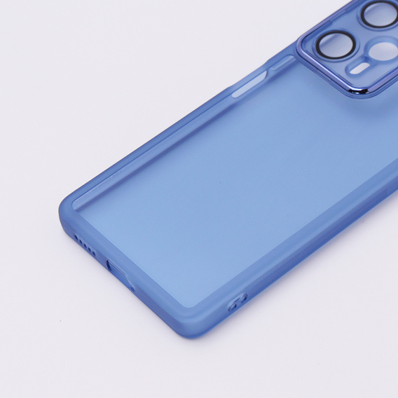 Telefontok a Xiaomi Poco F5, Fusion Hybrid, átlátszó / kék