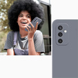 Telefontok a Samsung Galaxy M52 5G, Silicone Lite, levendula