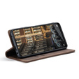CASEME tok Xiaomi Redmi Note 11 Pro 4G/5G, Leather Wallet Case, fekete