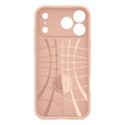 Spigen Liquid Air tok iPhone 17 Pro Max készülékhez, rózsaszín titánium