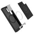 Spigen tok Samsung Galaxy S25 Ultra készülékhez, Core Armor MagSafe, fekete + 9H edzett üveg