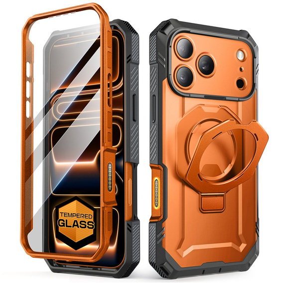 Supcase Unicorn Beetle Grip Pro Mag páncélozott tok iPhone 17 Pro készülékhez
