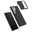 Spigen Optik Armor fekete tok Samsung Galaxy S23 Ultra készülékekhez