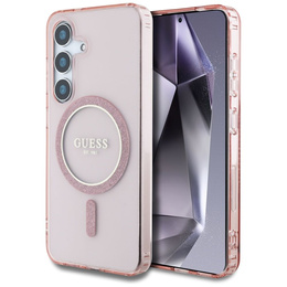 GUESS IML Glitter Circle tok Samsung Galaxy S25-hez
