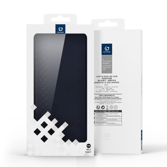 Tok Dux Ducis Samsung Galaxy Z Fold7 5G, Bril, kék