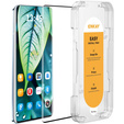 ENKAY edzett üveg Xiaomi Redmi Note 14 Pro+ 5G, fekete