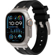 Szilikon szíj az Apple Watch 1/2/3/4/4/5/6/7/8/9/10/SE/Ultra/Ultra 2 42/44/45/49MM órához