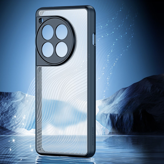 DuxDucis tok OnePlus 12, Aimo case, átlátszó / fekete