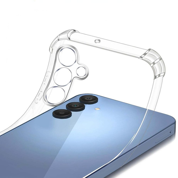 Telefontok a Samsung Galaxy A35 5G, Dropproof, átlátszó