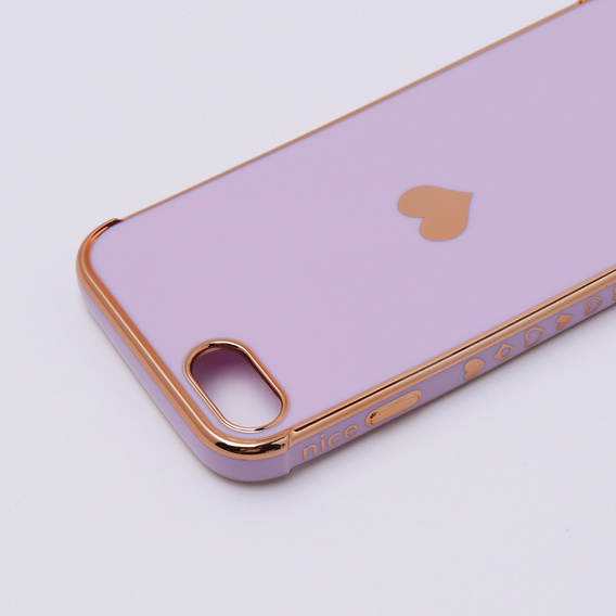 Telefontok a iPhone 7/8/SE 2020/SE 2022, Electro heart, lila