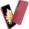 Telefontok a Samsung Galaxy S23 5G, Silicone Lite, piros