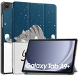 Tok Samsung Galaxy Tab A9+, Smartcase, sleeping cat