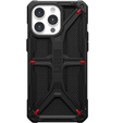 Tok Urban Armor Gear iPhone 15 Pro Max, Monarch, Kevlar fekete