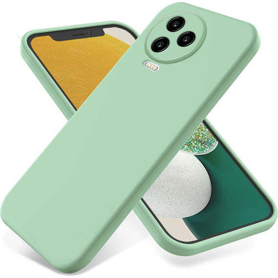 Telefontok a Infinix Note 12 Pro 4G / Note 12 2023, Silicone Lite, zöld