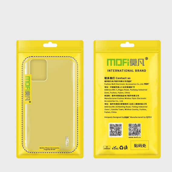 MOFI tok az Motorola Moto G13 / G23 4G, vékony, átlátszó
