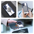 Dux Ducis Telefontok a Samsung Galaxy S25 Ultra, Skin X Pro, MagSafe, sötétkék