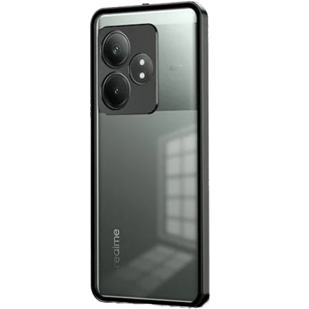 Tok az Realme GT 6 / 6T, Frame Case, fekete