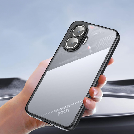 Fusion Hybrid átlátszó tok a Xiaomi Poco F7 5G számára