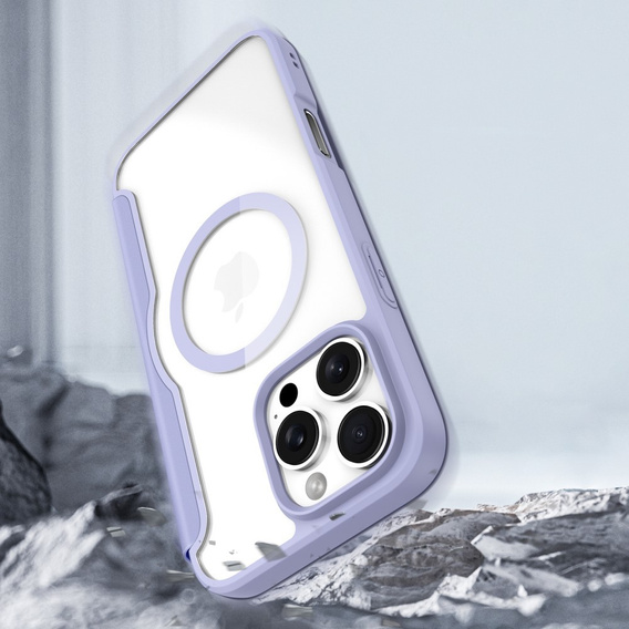 Dux Ducis Telefontok a iPhone 16 Pro Max, Skin X Pro, MagSafe, lila