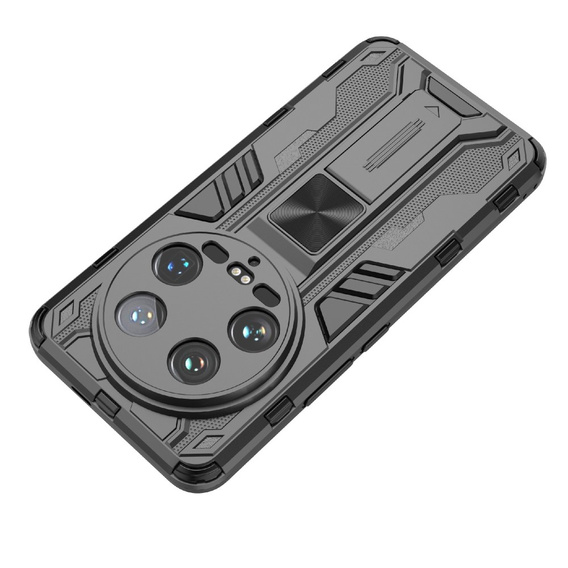 Tok Xiaomi 14 Ultra, Military kickstand, fekete