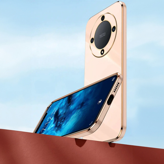 Tojás Honor Magic 6 Lite 5G, Glamour CamShield, rózsaszín rose gold