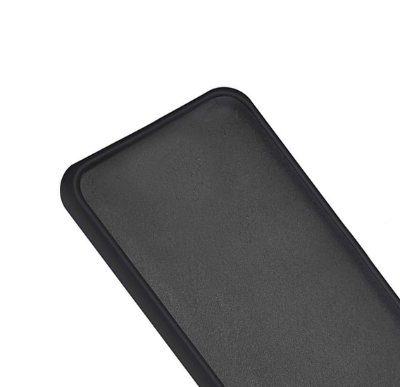 Telefontok a Samsung Galaxy A72 / A72 5G, Silicone Lite, fekete