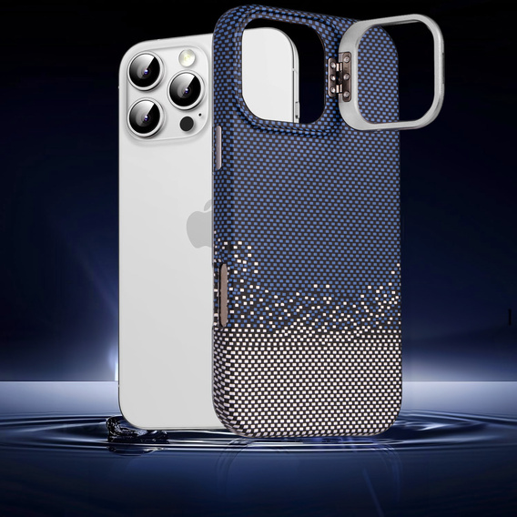 Tok iPhone 16 Pro Max készülékhez, Frame Kickstand, MagSafe, Sand Blue