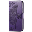 Pattintható tok a Infinix Hot 40i, Butterfly, lila