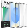 2x edzett üveg a Samsung Galaxy S24, ERBORD 3D teljes képernyő
