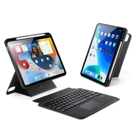 Tok + billentyűzet iPad Pro 12.9 2021 / 2020, Dux Ducis Magnetic Keyboard, fekete