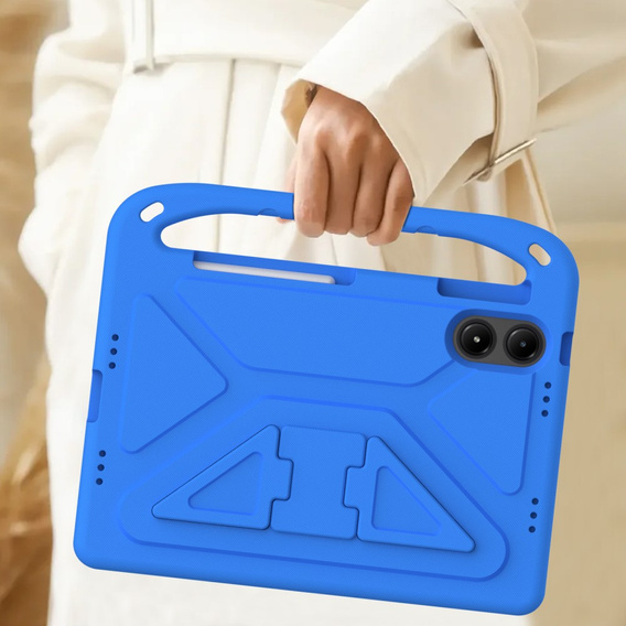 Gyermek tok Xiaomi Redmi Pad Pro / Xiaomi Poco Pad, fogantyúval, kék