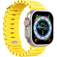 Pasek Silikonowy Ocean do Apple Watch 1/2/3/4/5/6/7/8/SE/ULTRA 42/44/45/49MM, Czarny