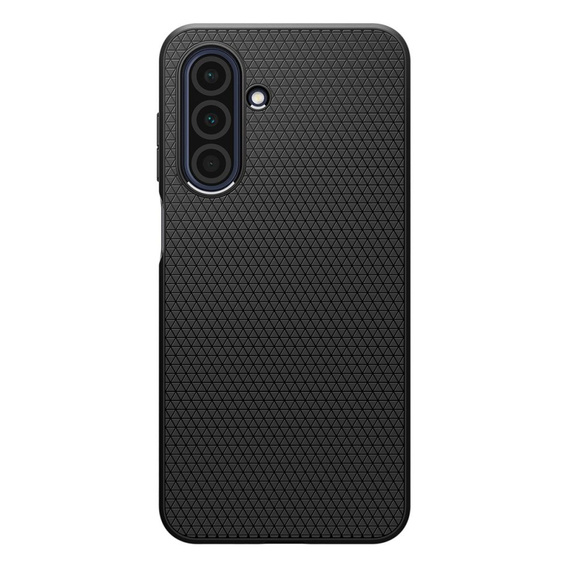 A Spigen tok Samsung Galaxy A26 5G, Liquid Air, fekete + 9H edzett üveghez