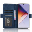 Pattintható tok a Infinix Note 40 Pro Plus, Card Slot, sötétkék