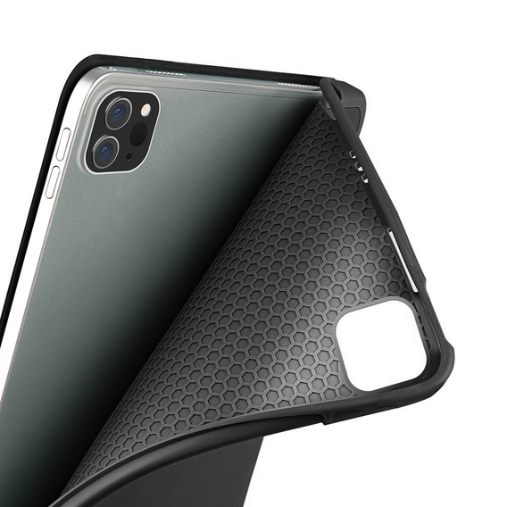 Tok iPad Pro 11 2021/2022, Smartcase tolltartóval, fekete