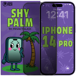 Shy Palm Privacy edzett üveg iPhone 14 Pro-hez
