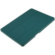 Tok iPad 10.2 2021 / 2020 / 2019, Smartcase Hybrid, tolltartó résszel, sötétzöld