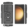 Telefontok a Samsung Galaxy S24 Ultra, KickStand Camera Lens, fekete