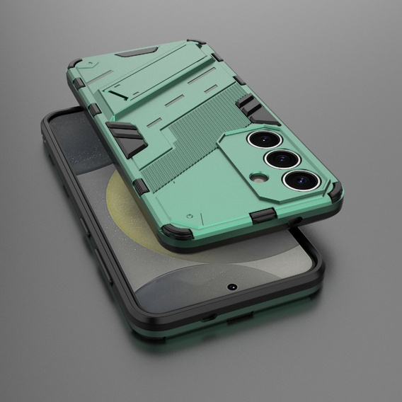 Tok Samsung Galaxy A36 5G, Military kickstand, zöld