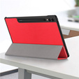 Tok Samsung Galaxy Tab S9 Plus, Smartcase tolltartóval, piros