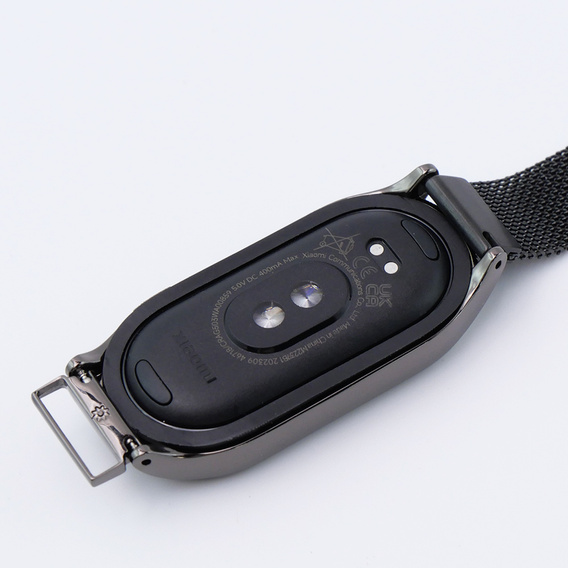 Milánói acél karkötő a Xiaomi Smart Band 10 / 9 / 8 készülékhez