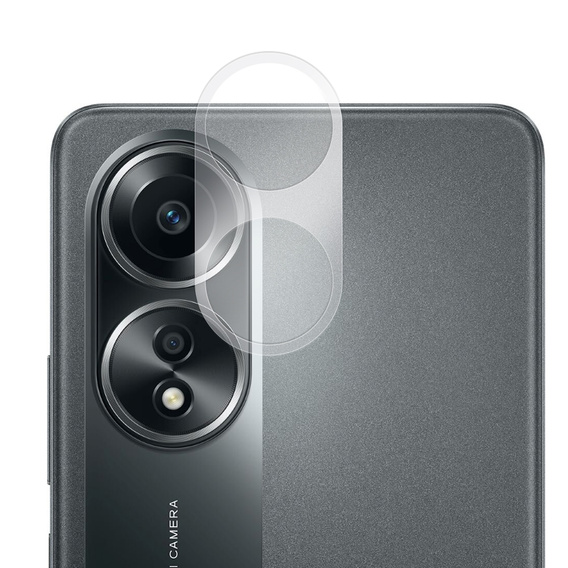 2x ERBORD edzett üveg a kamera számára, hogy Oppo A38 4G, átlátszó