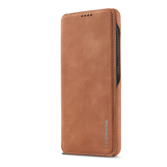 Pattintható tok a Samsung Galaxy A52 5G / 4G, LC.IMEEKE, barna