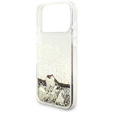 GUESS Liq. Glitter 4 Charms tok iPhone 17 Pro-hoz