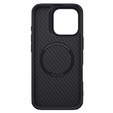 Tok iPhone 16 Pro, páncélozott Nillkin, Carbon Fiber, Magsafe, arany