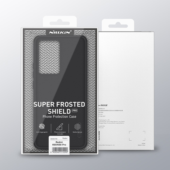 NILLKIN tok Poco F5 Pro 5G, Super Frosted Shield Case, kék