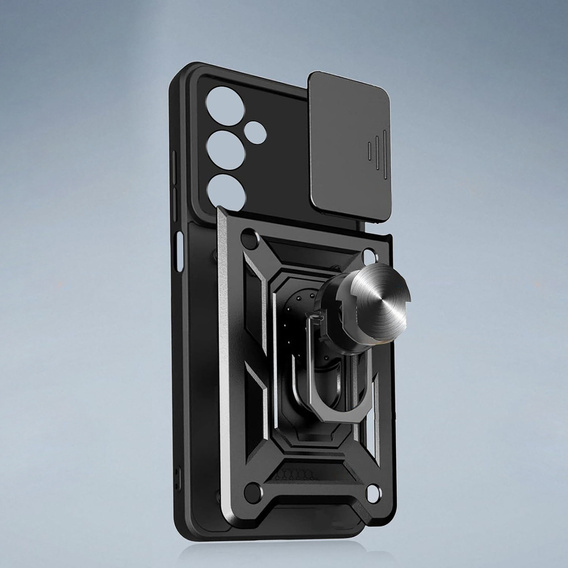Telefontok a Samsung Galaxy S25 FE, CamShield Slide, fekete